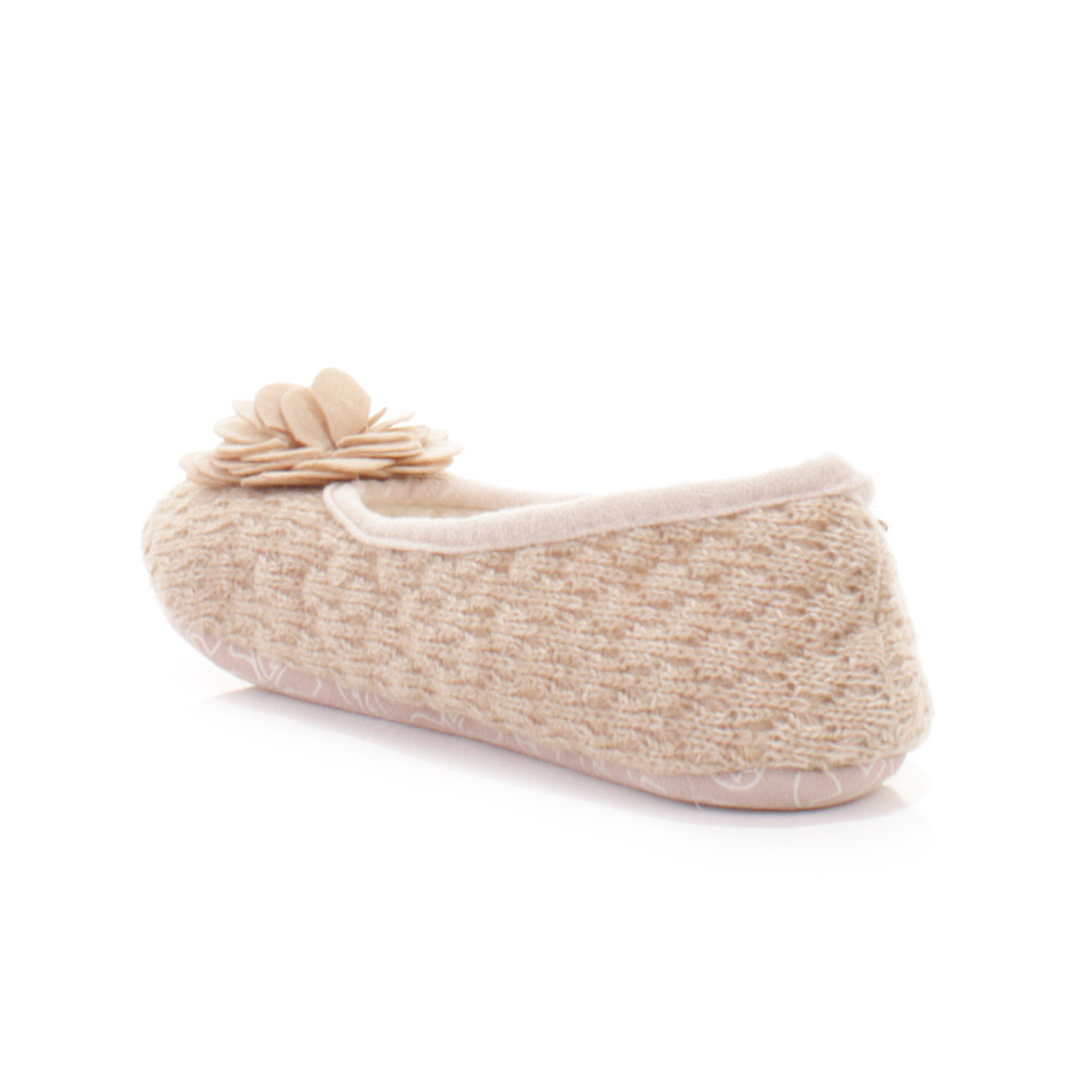 Bedroom Shoes For Womens
 WOMENS BEDROOM ATHLETICS CHARLIZE NATURAL FLEECE KNIT