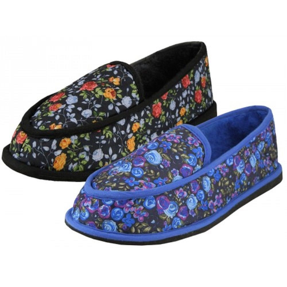 Bedroom Shoes For Womens
 Women s Printed Close Back Bedroom Slippers Indoor Shoes