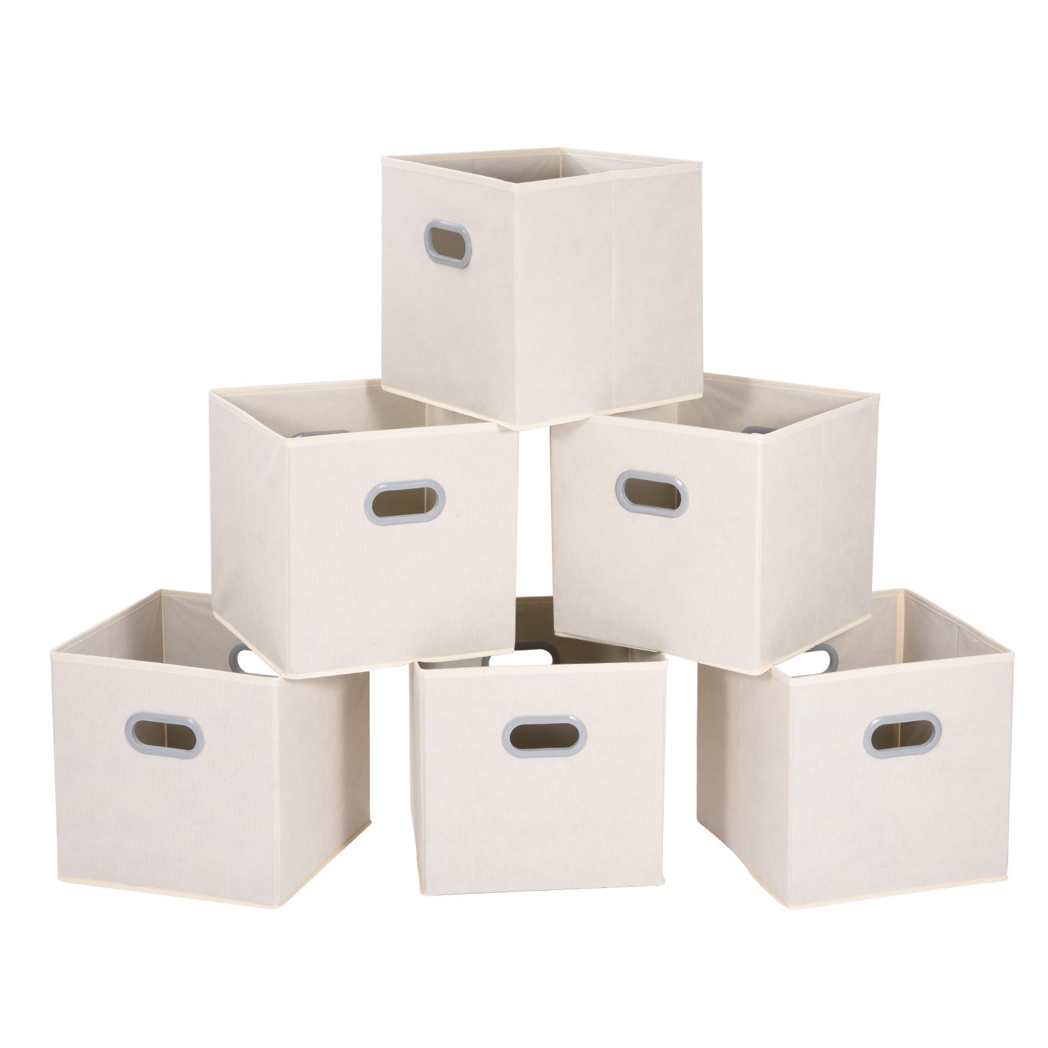 Bedroom Storage Bins
 MaidMAX Cloth Storage Bins Cubes Baskets Containers with