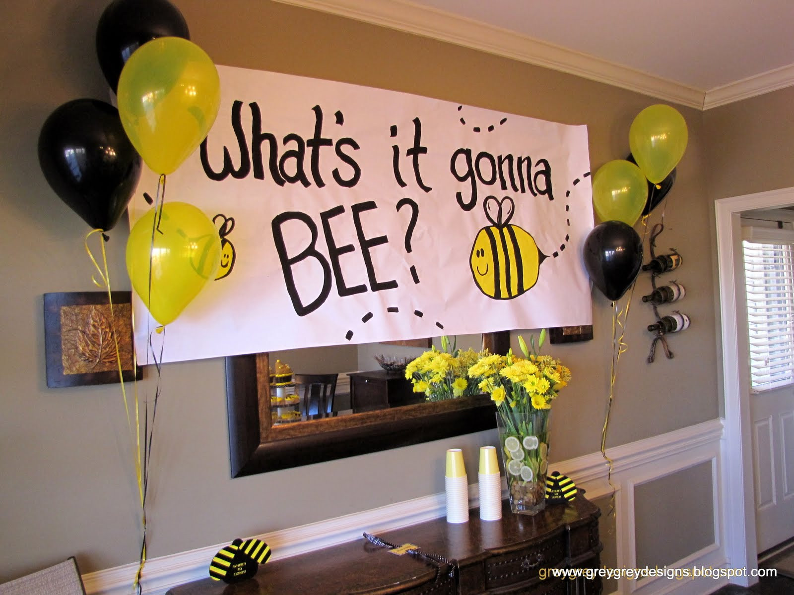 Bee Gender Reveal Party Ideas
 design baby room gazee