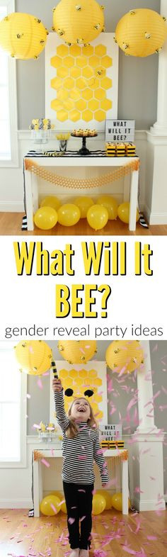 Bee Gender Reveal Party Ideas
 Gender reveal bumble bee Gender reveal box