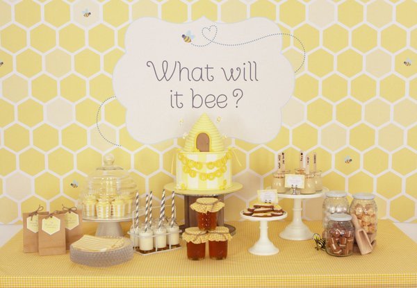 Bee Gender Reveal Party Ideas
 What Will It Bee Gender Reveal Party Inspiration