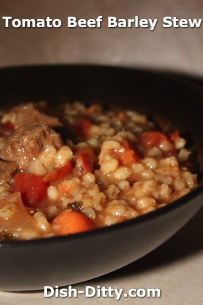 Beef Barley Stew Recipe
 Tomato Beef Barley Stew Recipe – Dish Ditty Recipes