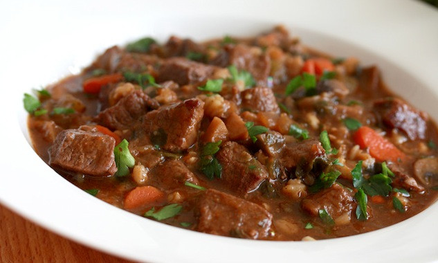 Beef Barley Stew Recipe
 Hearty Beef and Barley Stew – Honest Cooking