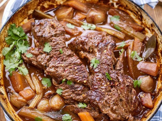 Beef Brisket Stew
 How to make a slow cooked beef brisket stew with celery