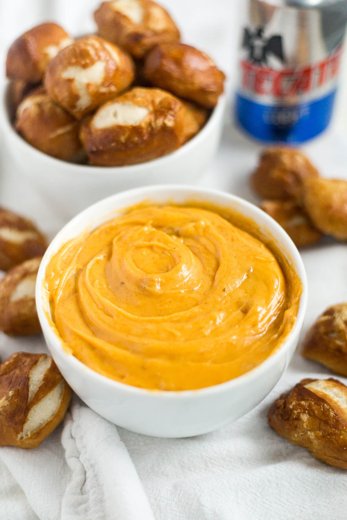 Beer Cheese Dip And Pretzels
 Soft Pretzel Bites with Beer Cheese Dip