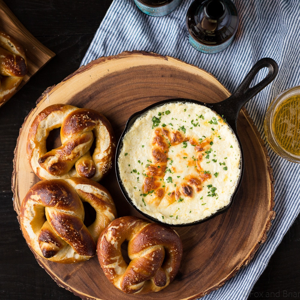 Beer Cheese Dip And Pretzels
 Soft Beer Pretzels with Beer Cheese Dip Fox and Briar