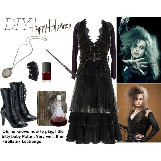 Bellatrix Lestrange Costume DIY
 Bellatrix lestrange Halloween and DIY and crafts on Pinterest