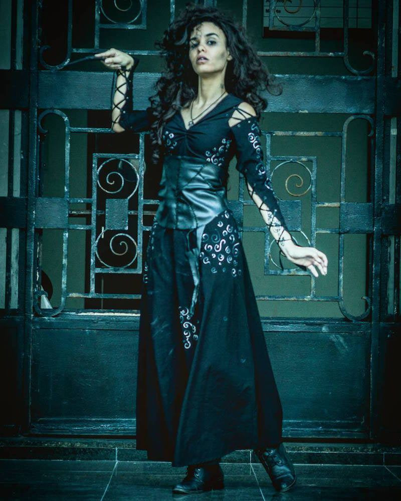 Bellatrix Lestrange Costume DIY
 DIY Bellatrix LeStrange Costume