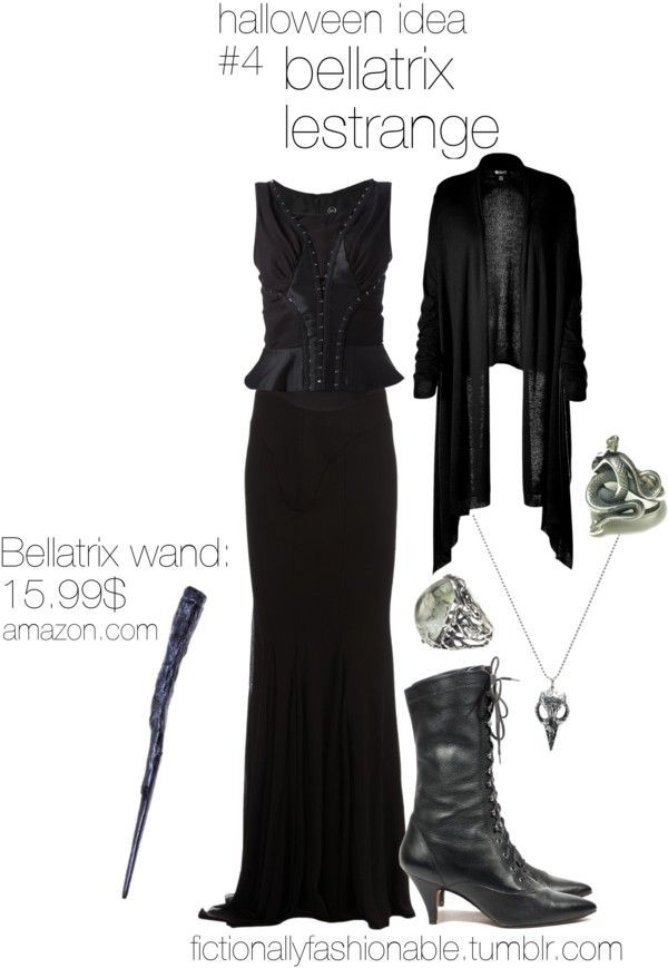 Bellatrix Lestrange Costume DIY
 Halloween Idea 4 Bellatrix Lestrange by