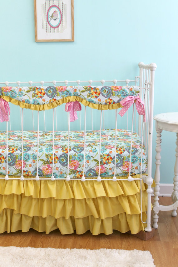 Belle Baby Bedding And Decor
 Lily Belle Yellow Baby Bedding Lottie Da Baby