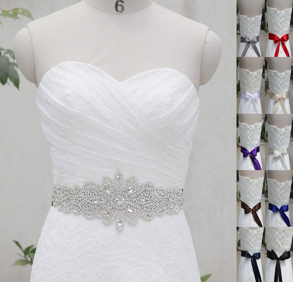 Belt For Wedding Dress
 Wedding Dress sash belt Crystal Belt sash with Beaded