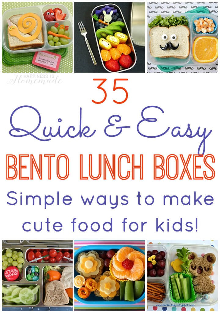 Bento Box Recipes For Kids
 30 School Lunch Ideas for Picky Eaters Happiness is