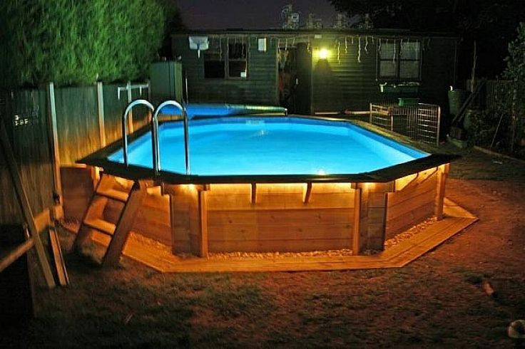 Best Above Ground Pool Light
 51 best Semi Inground Pools images on Pinterest