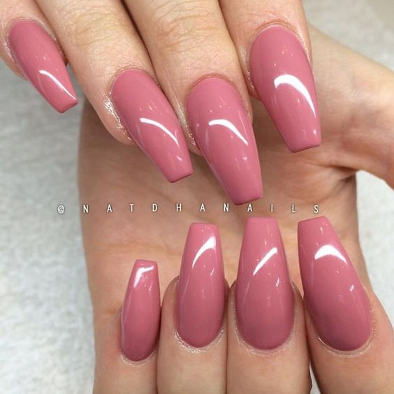 Best Acrylic Nail Colors
 60 Simple Acrylic Coffin Nails Colors Designs Koees Blog