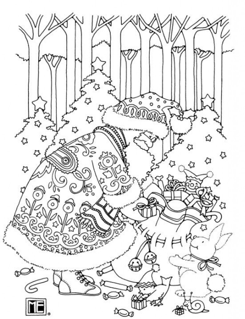 Best Adult Coloring Pages
 Christmas Coloring Pages for Adults Best Coloring Pages