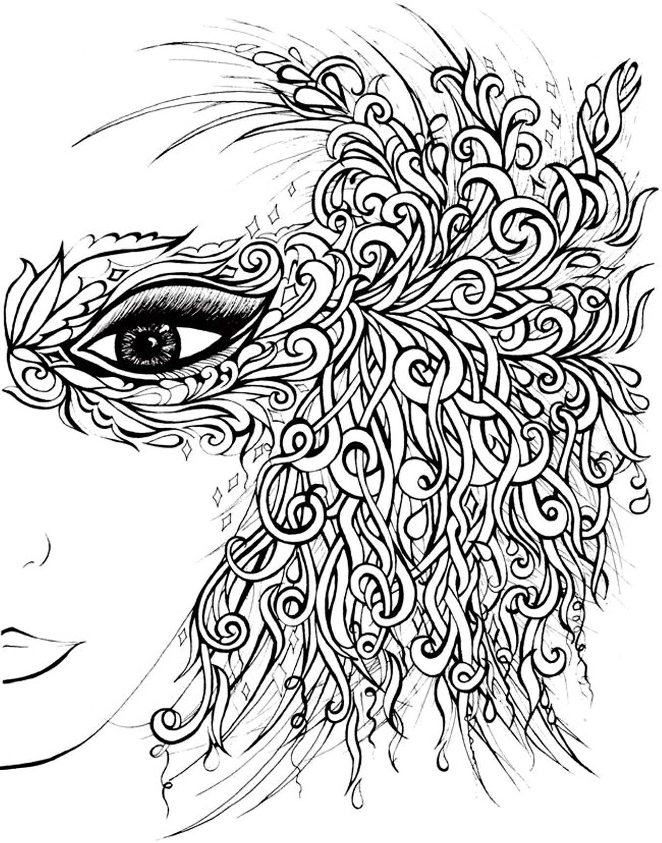 Best Adult Coloring Pages
 Free Printable Adult Coloring Pages