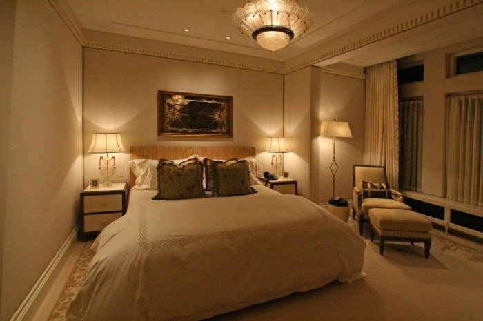 Best Bedroom Ceiling Lights
 Luxury Bedroom Designed With LED Lighting And Bedside
