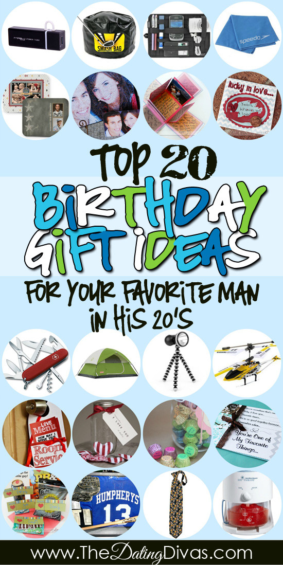 Best Birthday Gifts For Him
 Birthday Gifts for Him in His 20s The Dating Divas