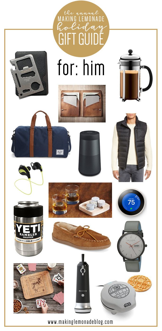 Best Birthday Gifts For Him
 Best Gifts for Him Holiday Gift Guide