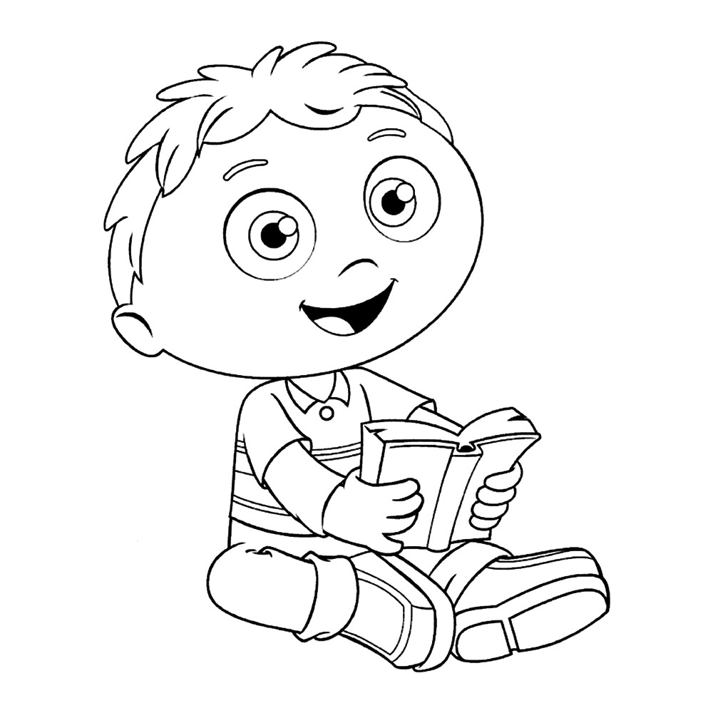 Best Coloring Books For Toddlers
 Super Why Coloring Pages Best Coloring Pages For Kids