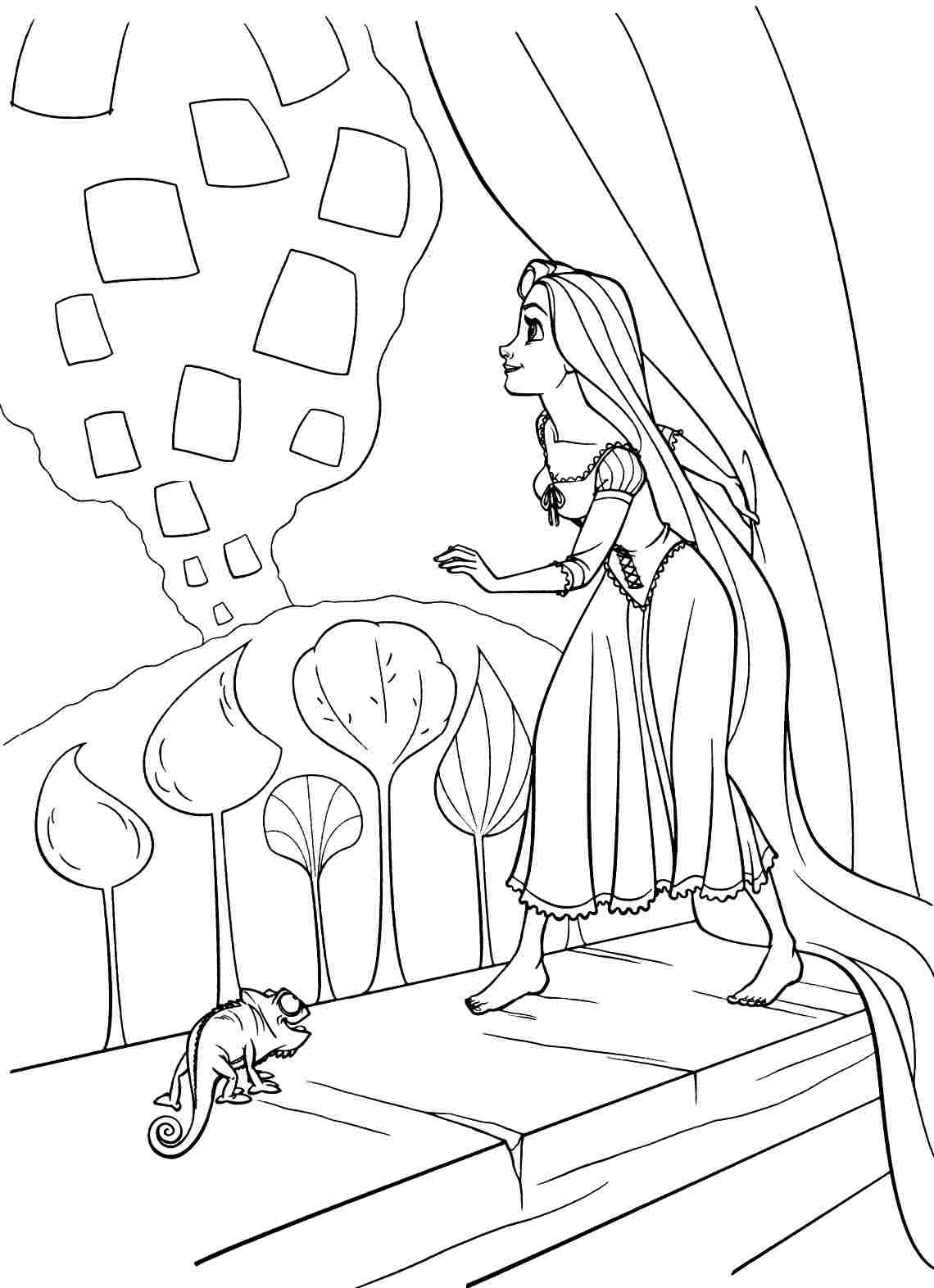 Best Coloring Books For Toddlers
 Rapunzel Coloring Pages Best Coloring Pages For Kids