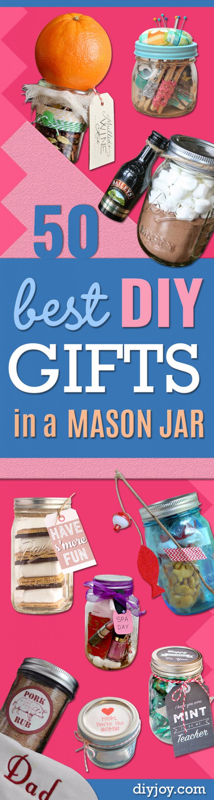 Best DIY Gifts
 50 Best DIY Gifts in Mason Jars