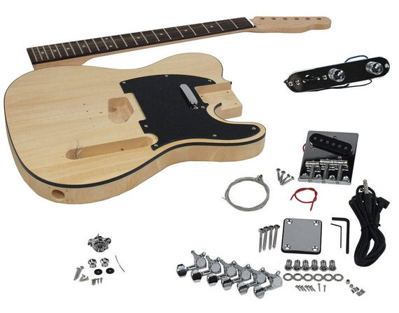 Best DIY Guitar Kits
 SOLO Tele Style DIY Guitar Kit Basswood Body