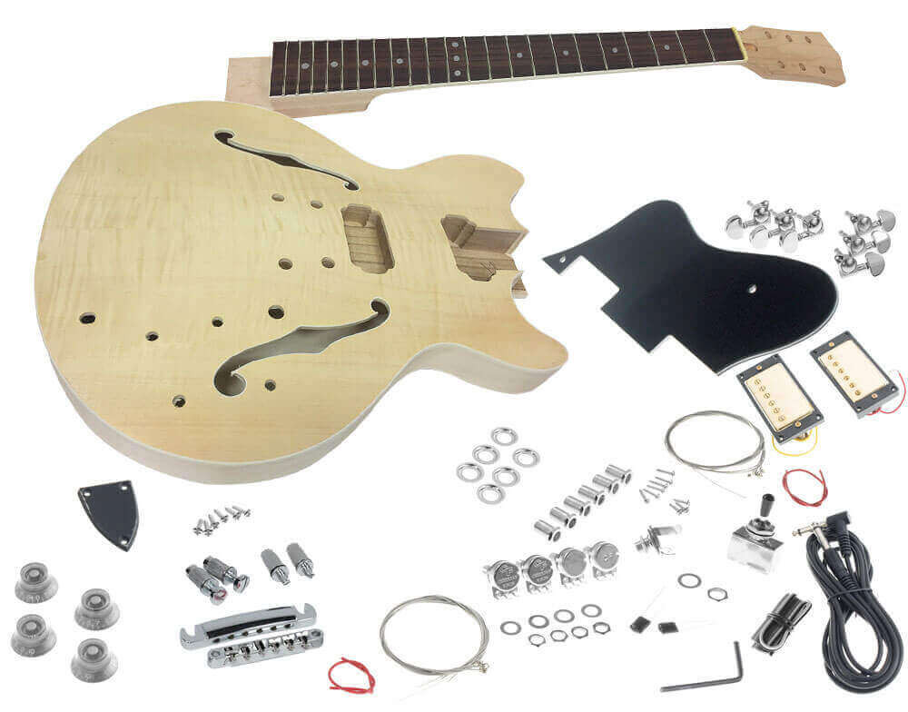 Best DIY Guitar Kits
 Solo ESK 35 DIY Electric Guitar Kit With Flame Maple Top