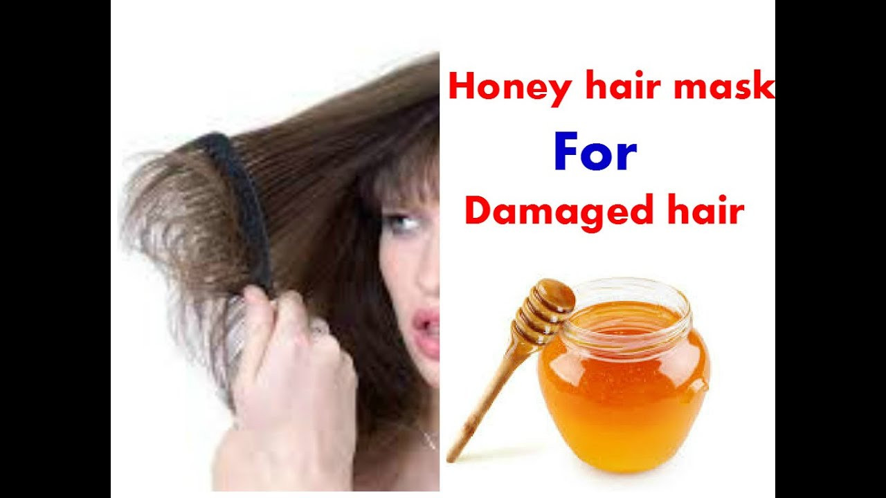 Best DIY Hair Mask For Damaged Hair
 DIY Homemade Honey hair mask for Damaged hair