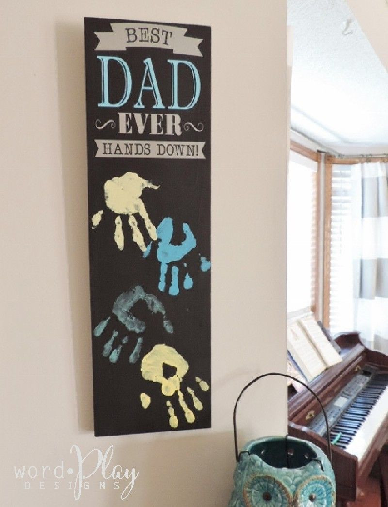 Best Father'S Day Gift Ideas
 Father s Day t idea BEST DAD EVER hands down Cute way