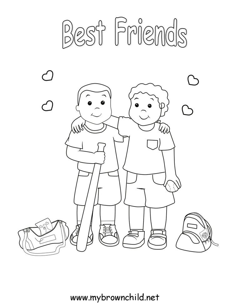 Best Friend Coloring Pages For Girls
 61 best ECM Color Sheets images on Pinterest