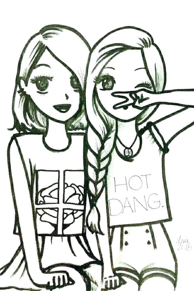 Best Friend Coloring Pages For Girls
 Coloring pages of best friends bff coloring pages coloring
