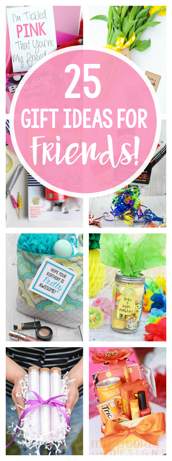 Best Friend Gift Ideas Pinterest
 25 Gifts Ideas for Friends – Fun Squared