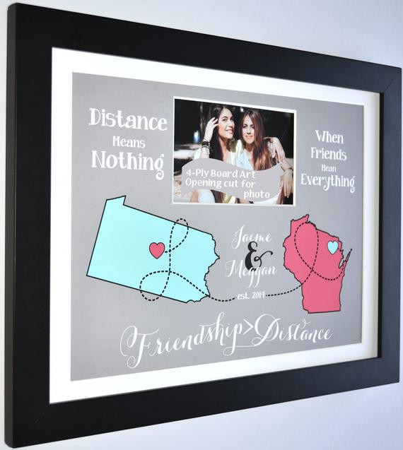 Best Friend Moving Away Gift Ideas
 Moving Away Gift For Friend Long Distance Best Friend Gift