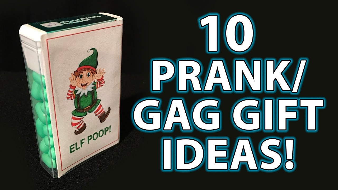 Best Gag Gift Ideas
 10 TOP LAST MINUTE Holiday Gag Gifts DIY Stocking