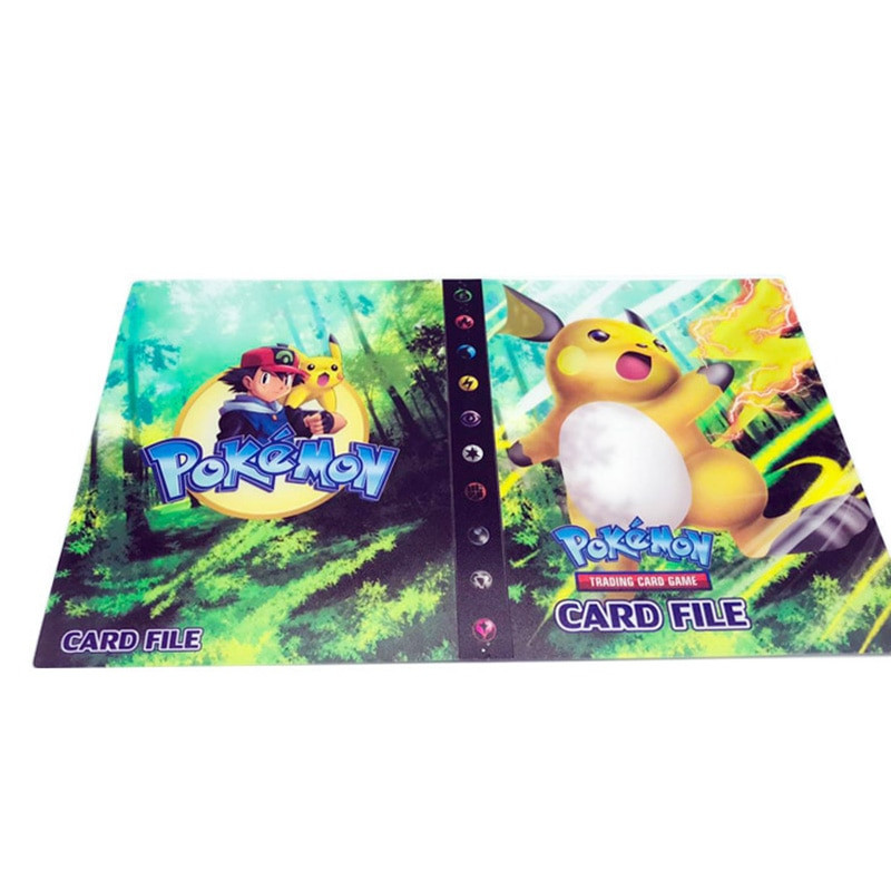Best Gift Cards For Kids
 Cartoon Anime Pocket monster cards book Pikachu 240pcs