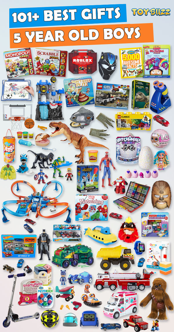Best Gift Ideas For 5 Year Old Boy
 Best Gifts and Toys for 5 Year Old Boys 2019