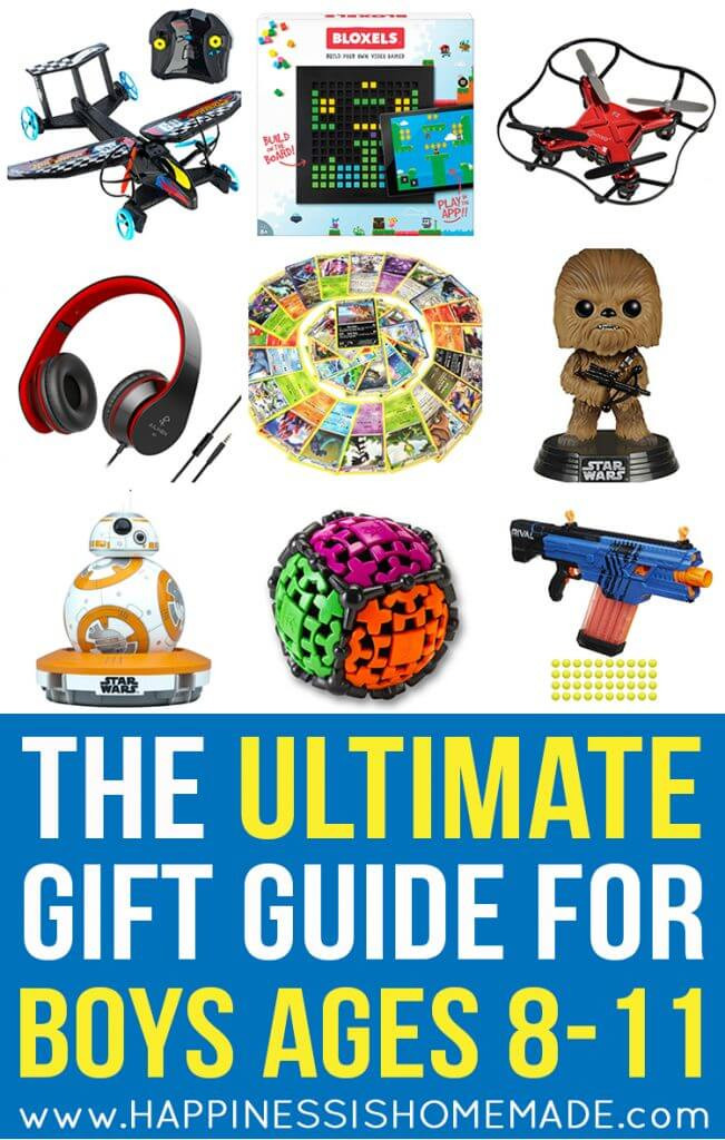 Best Gift Ideas For 8 Year Old Boy
 The Best Gift Ideas for Boys Ages 8 11 Happiness is Homemade