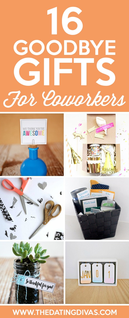 Best Gift Ideas For Coworkers
 Going Away Gifts to Help Say Goodbye