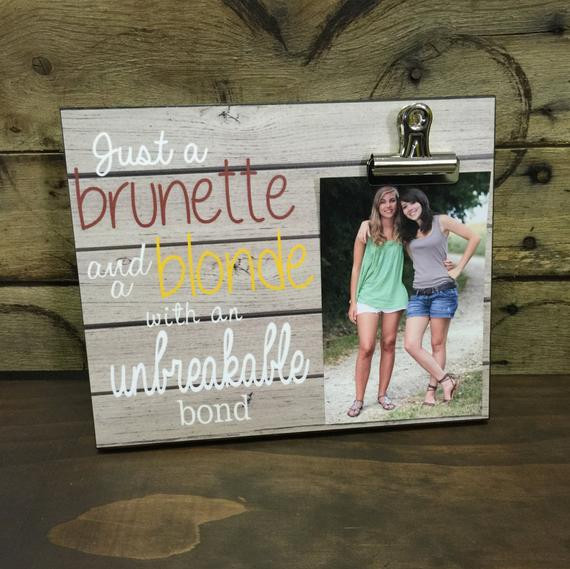Best Gift Ideas For Sister
 Personalized Picture Frame Gift For Sister Gift For Best