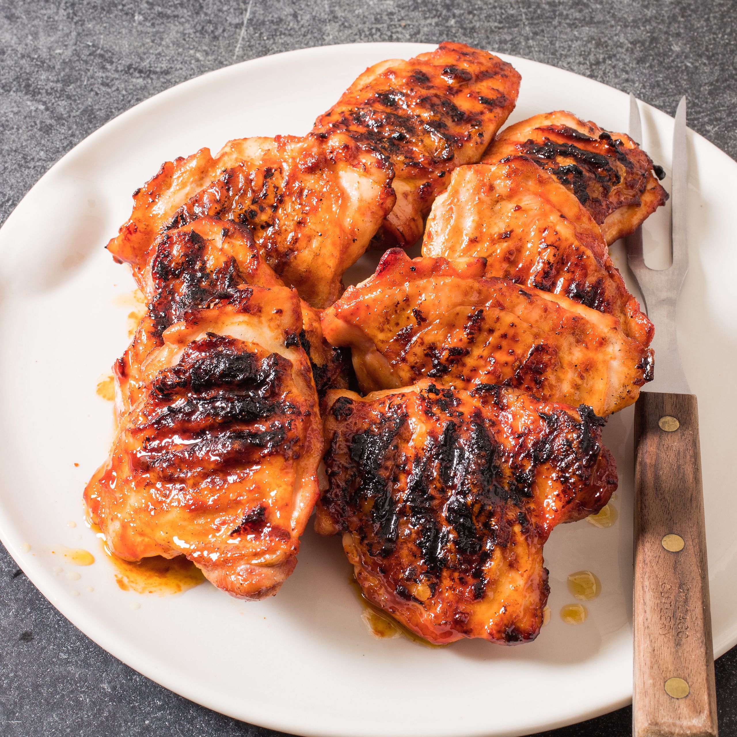 Best Grilled Chicken Thighs
 Best Grilled Chicken Thighs with Gochujang