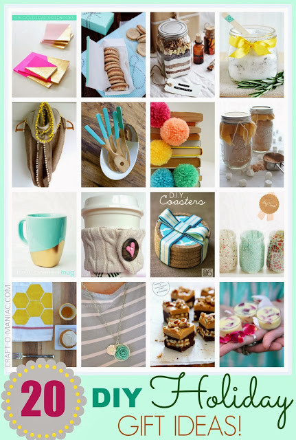 Best Holiday Gift Ideas
 Top 20 DIY Holiday Gift Ideas