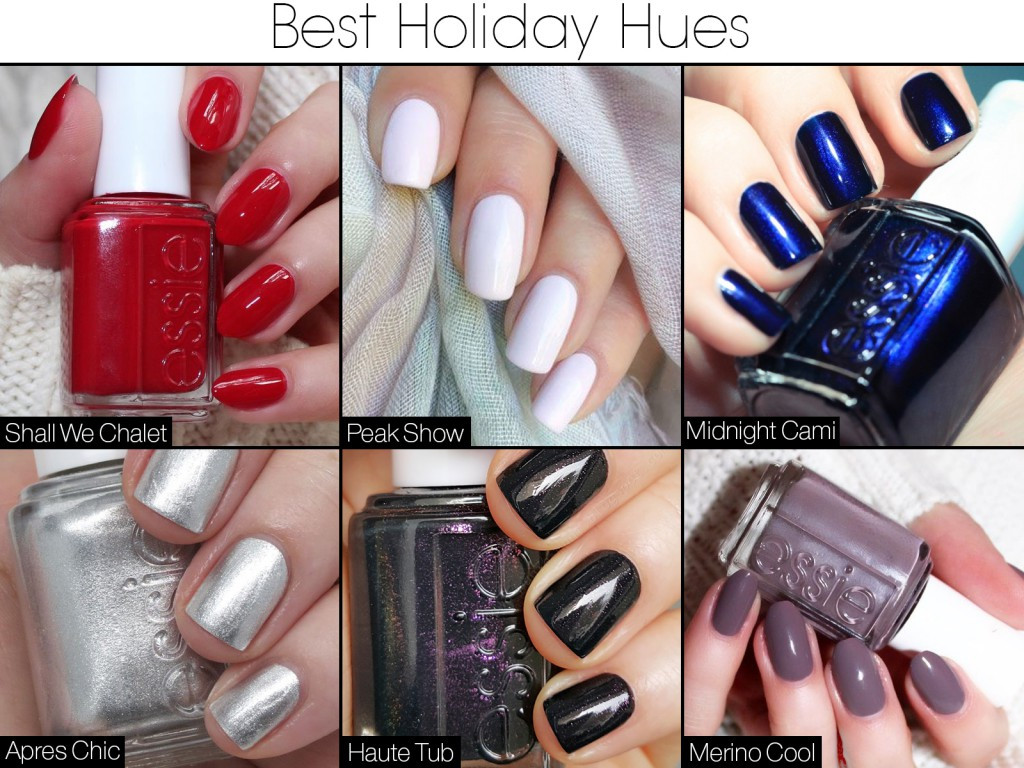 Best Holiday Nail Colors
 The Best Nail Polish Hues for the Holidays