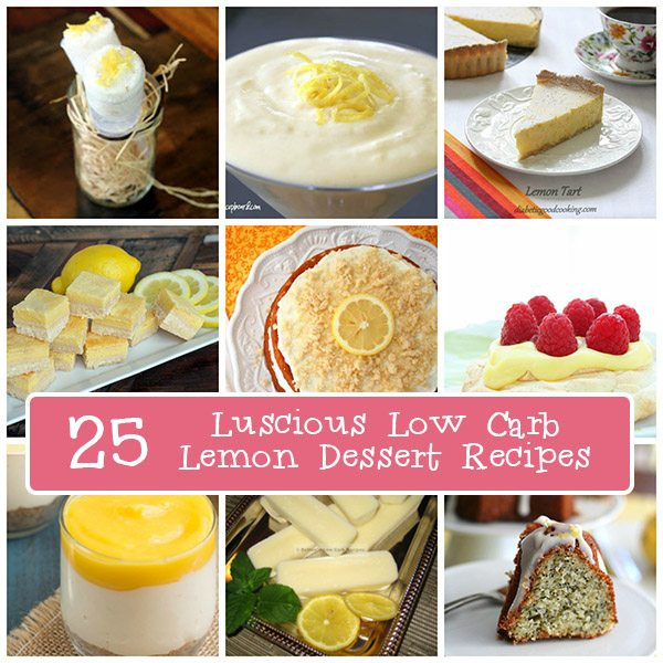 Best Low Carb Dessert
 Best Low Carb Lemon Dessert Recipes