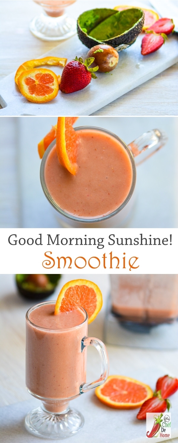 Best Morning Smoothies
 Good Morning Sunshine Breakfast Smoothie Recipe