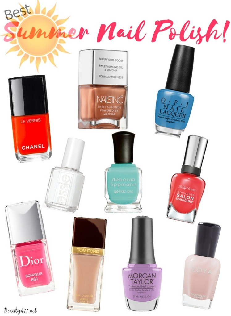 Best Nail Colors For Summer
 Best Summer Nail Polish Colors