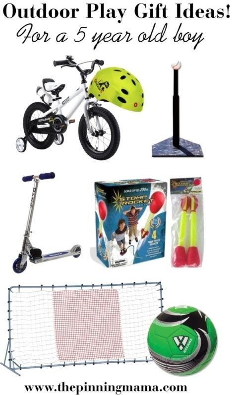 Best Outdoor Gifts For Kids
 Best Outdoor Play Gift Ideas for a 5 Year Old Boy List