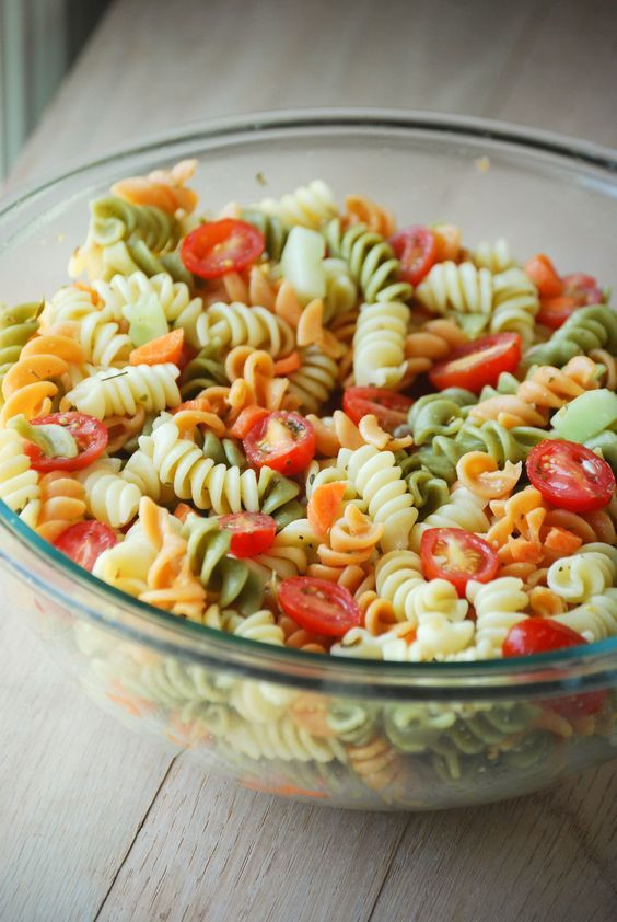 Best Pasta Salad Recipe With Italian Dressing
 tri color pasta salad recipes italian dressing