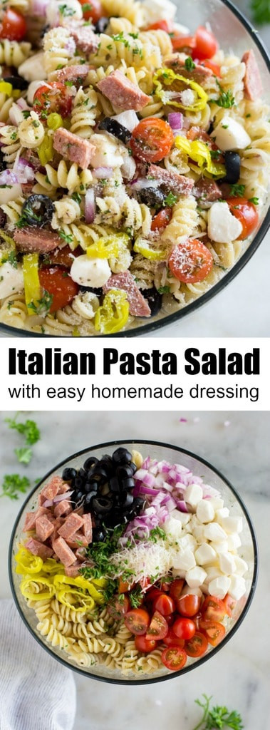 Best Pasta Salad Recipe With Italian Dressing
 Easy Italian Pasta Salad recipe Tastes Better From Scratch